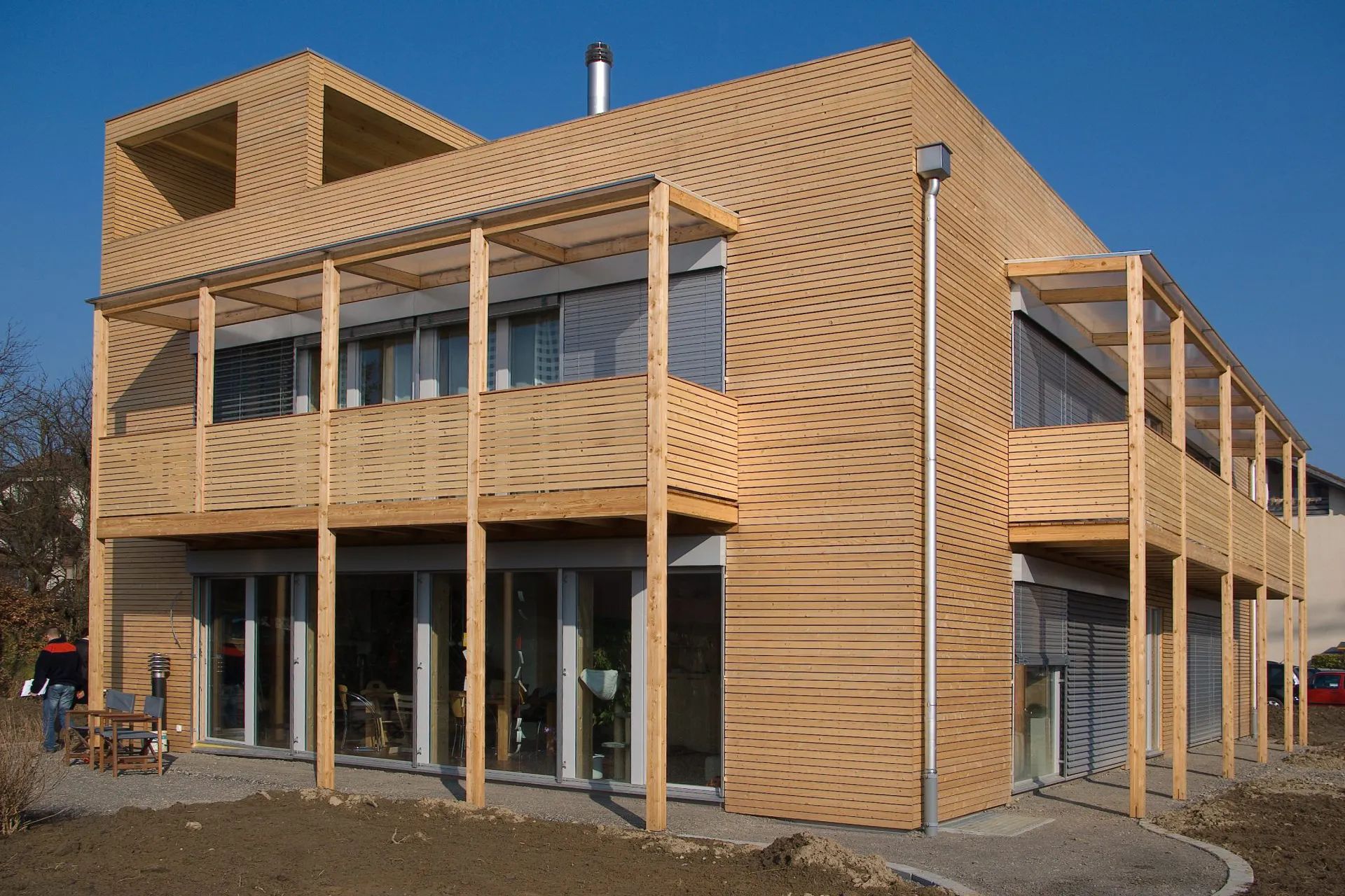 Neubau Holzbau Schärer Söhne AG Möriken